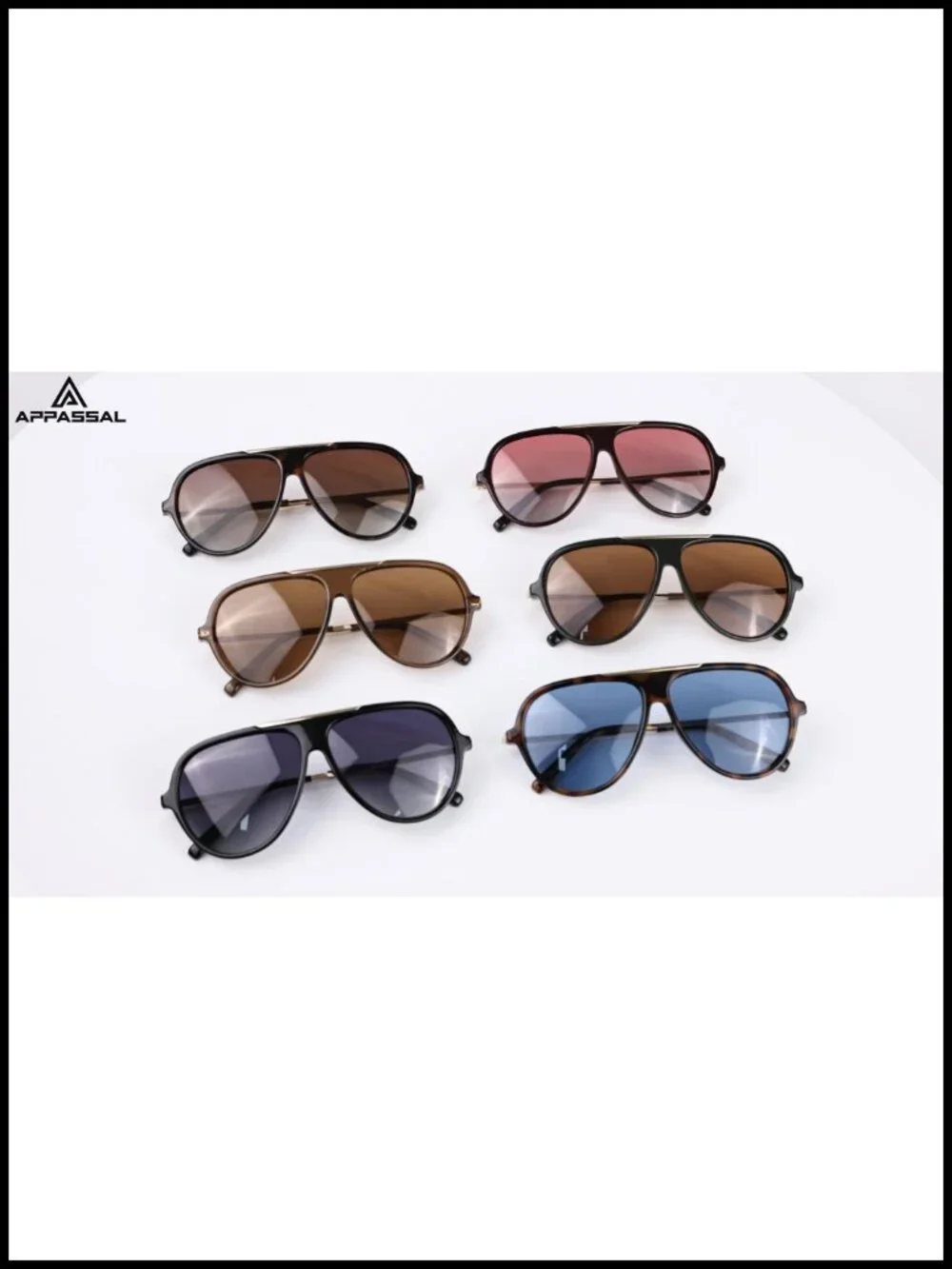 Polarized Aviator Sunglasses for Women Men Retro Trendy Pilot Shades